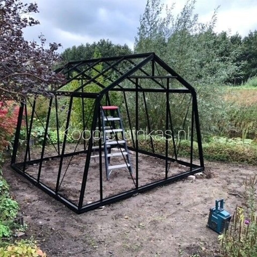 ACD tuinkassen ACD Tuinkas S104H Blackline - Retro (Zwart) - 306x224 cm (bxl) 172/237 (h)