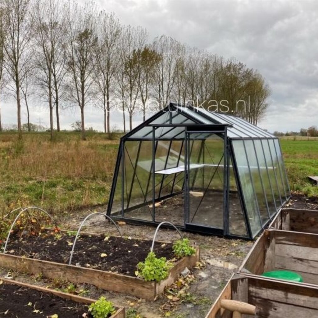 ACD tuinkassen ACD Tuinkas S106H Blackline - Retro (Zwart) - 306x445 cm (bxl) 172/237 (h)