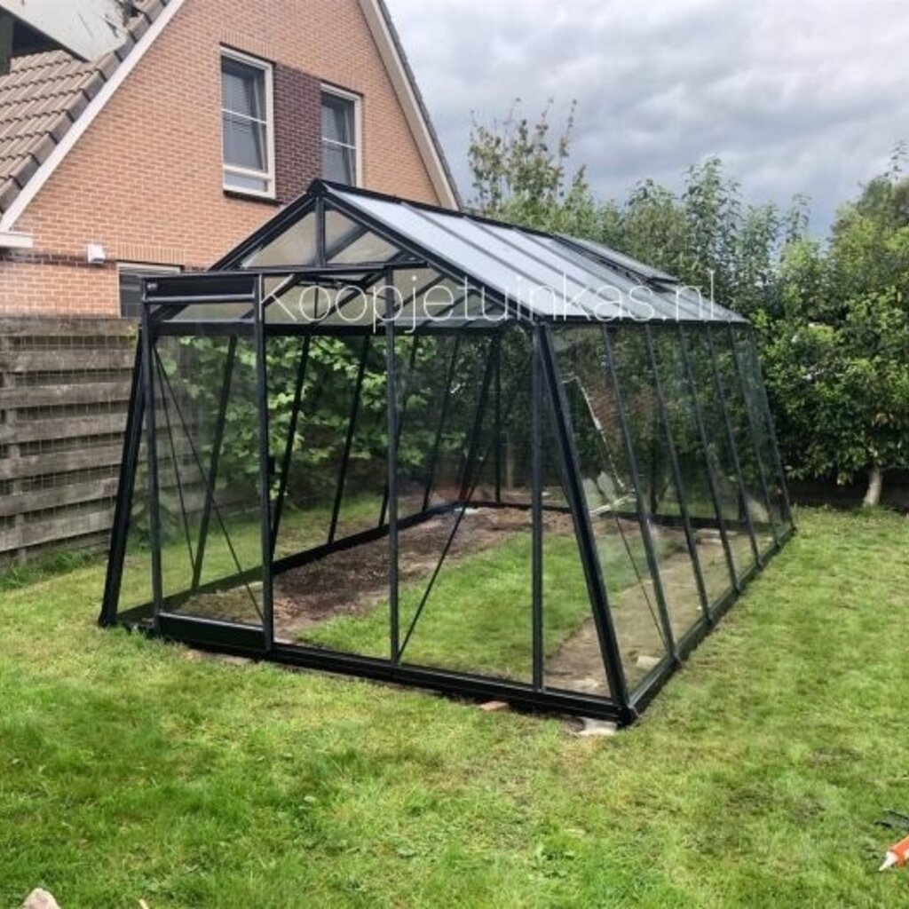 ACD tuinkassen ACD Tuinkas S106H Blackline - Retro (Zwart) - 306x445 cm (bxl) 172/237 (h)