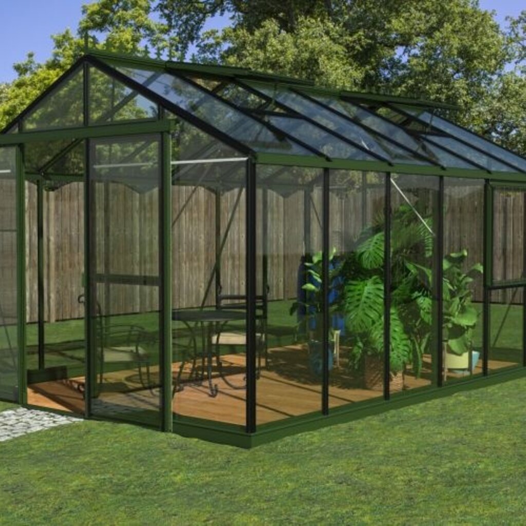 Filclair Flexi (groen alu) - 300x450 cm (bxl) 200/275 cm (h)