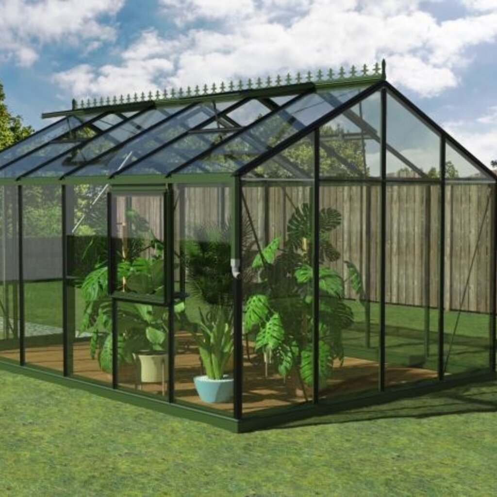 Filclair Flexi (groen alu) - 300x600 cm  (bxl) 200/275 cm (h)