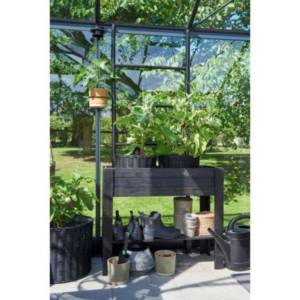 Royal Well Orangery 21,5 antracietgrijs - 583 x439 (lengtexdiepte) 175/267 cm (h)