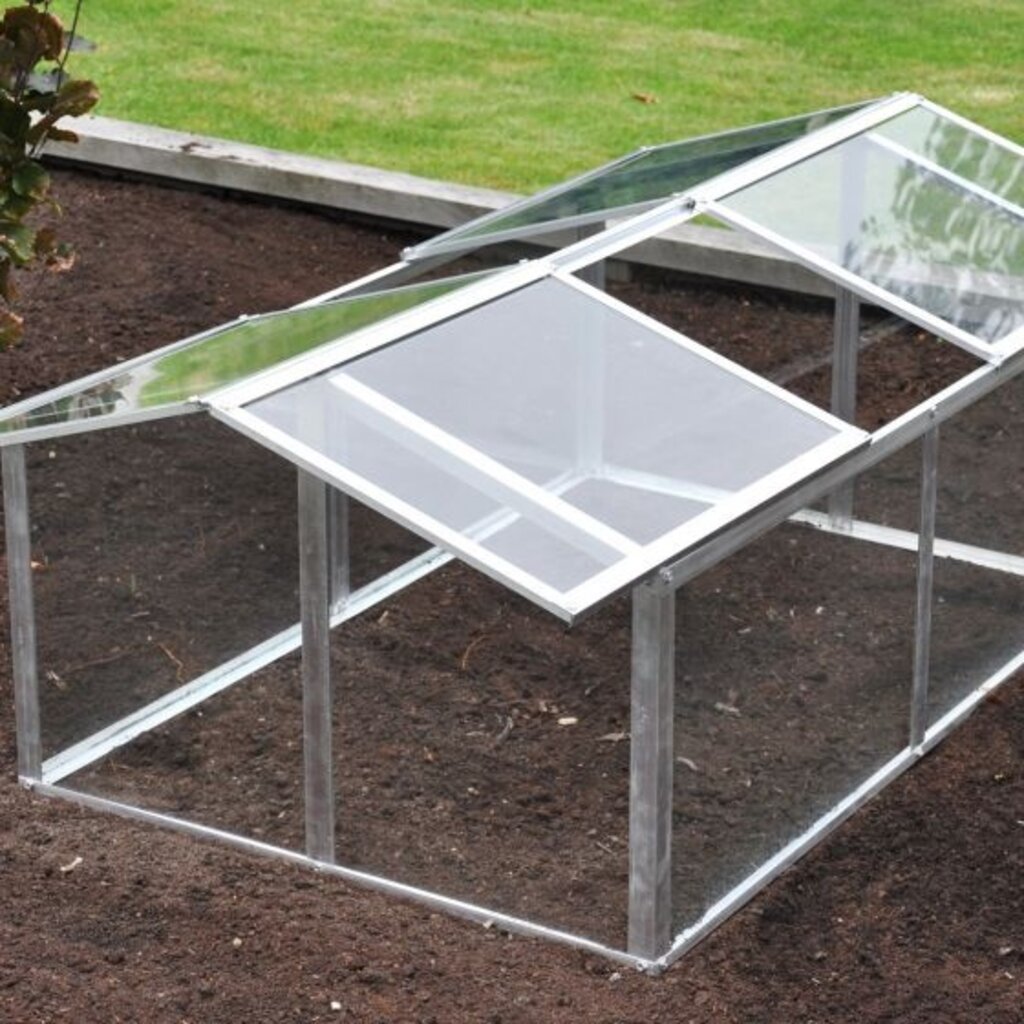 Royal Well Vier-ruits Kweekbak Glas JUMBO air 80x120cm