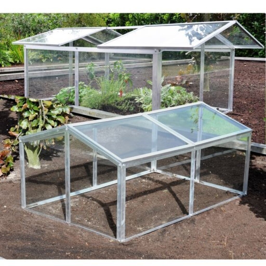 Royal Well Vier-ruits Kweekbak Glas JUMBO air 80x120cm