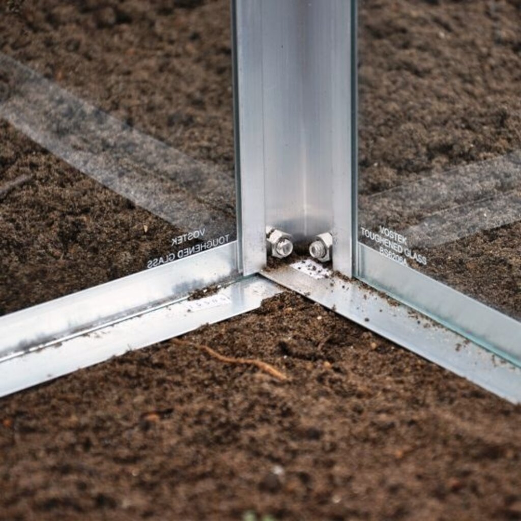 Royal Well Vier-ruits Kweekbak Glas JUMBO air 80x120cm