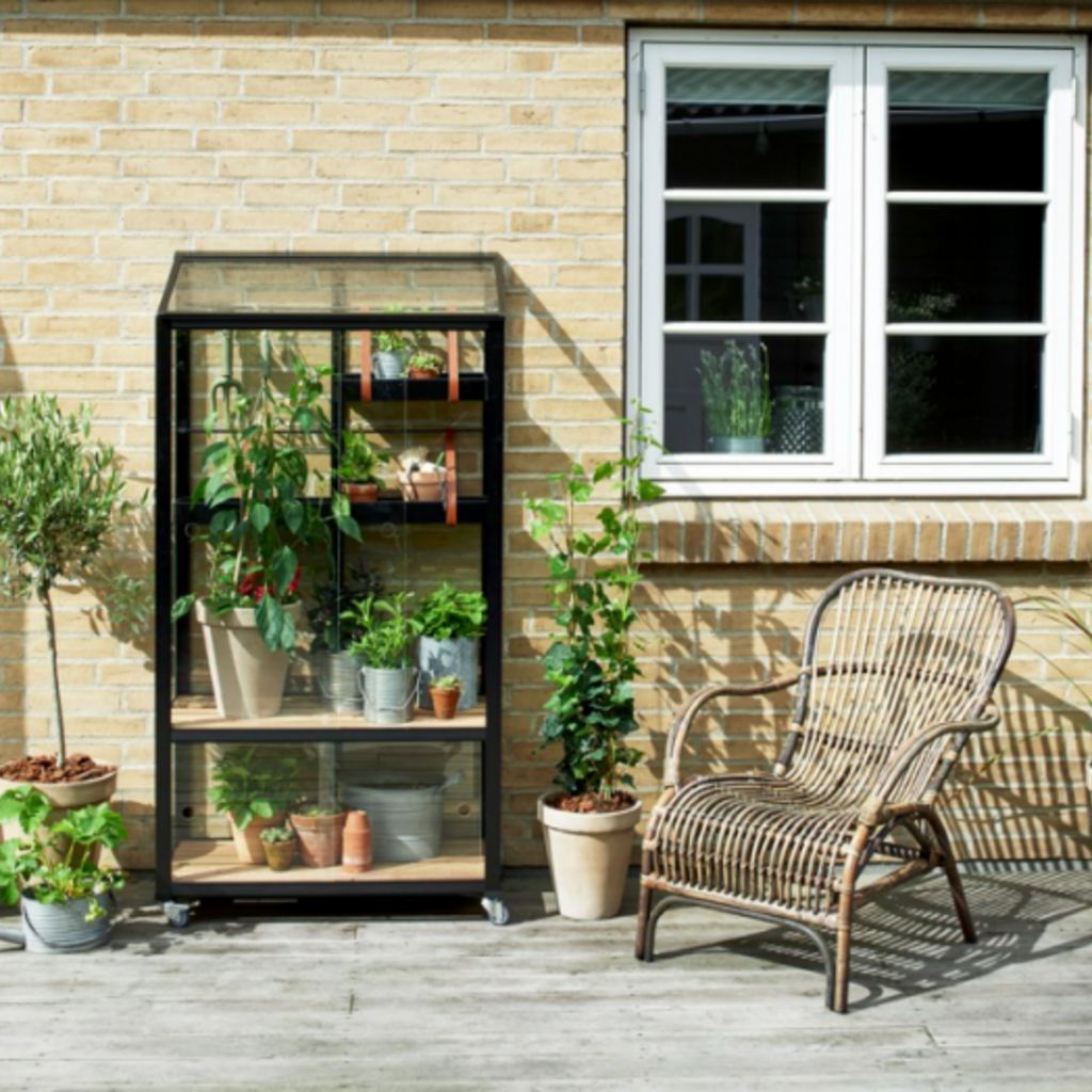 Royal Well City Garden, zwart - 80x40 cm (bxl) 158 cm (h)