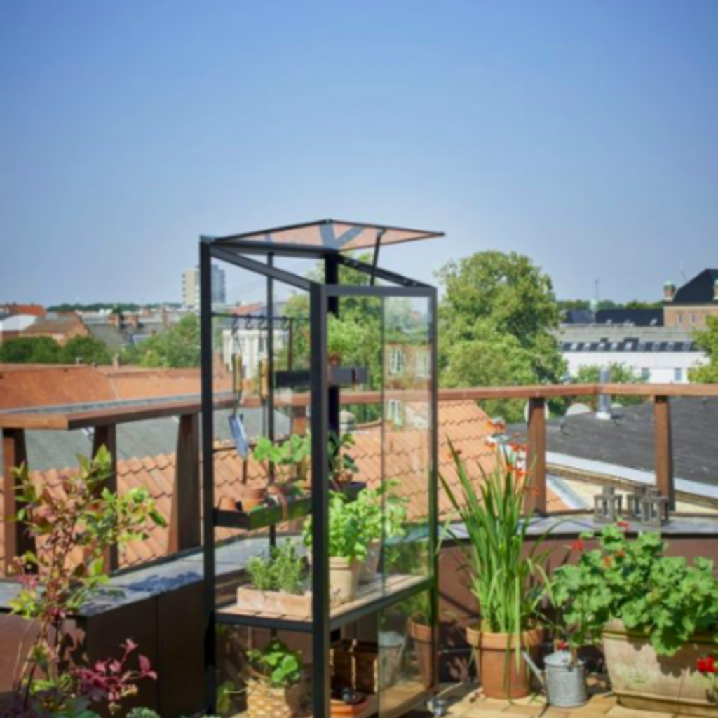 Royal Well City Garden, zwart - 80x40 cm (bxl) 158 cm (h)