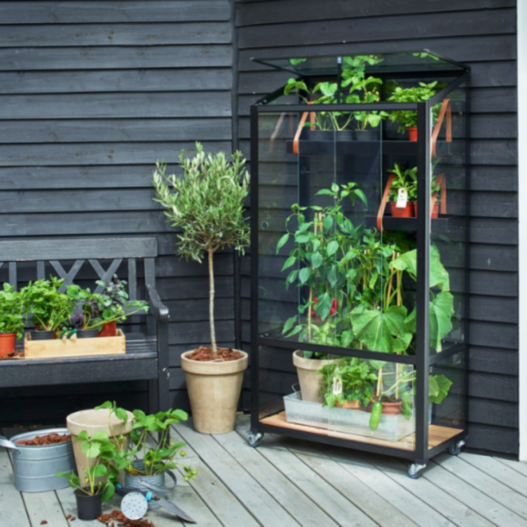 Royal Well City Garden, zwart - 80x40 cm (bxl) 158 cm (h)