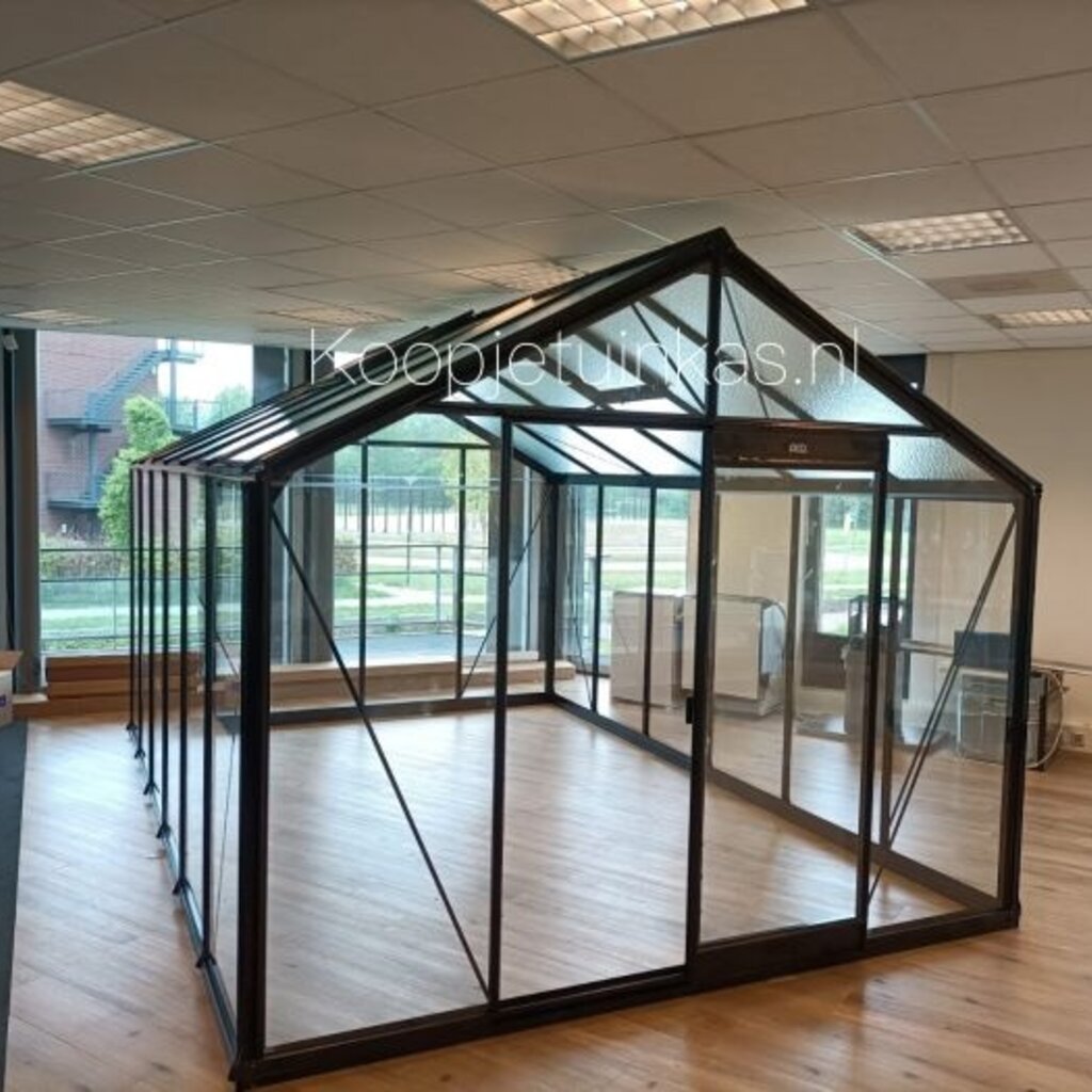 ACD tuinkassen Kantoorkas Blackline R306H - Retro Zwart - 306x445 cm (bxl) 179/259 (h)