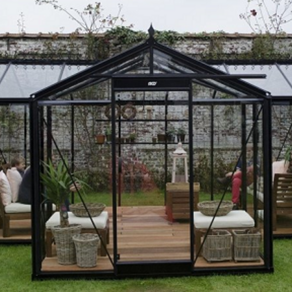 ACD tuinkassen  Tuinkamer ACD Babette Prestige - 377x519 cm (bxl) 179/235 cm (h)