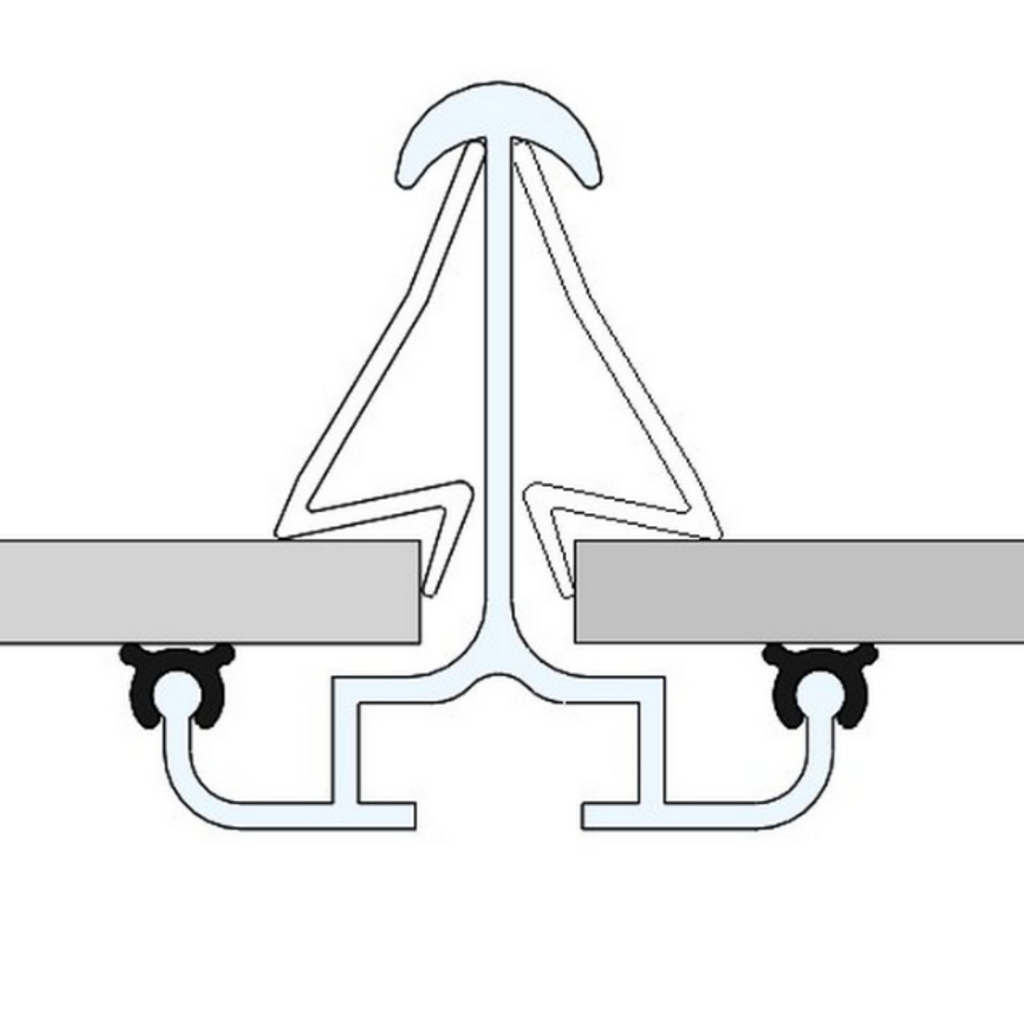 Royal Well Beglazingsstrips - set voor tuinkas Popular kassen 46/66/86 en 106