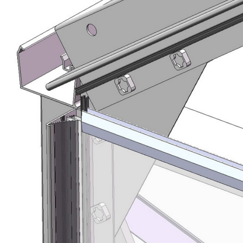 Royal Well Beglazingsstrips - set voor tuinkas Popular kassen 46/66/86 en 106