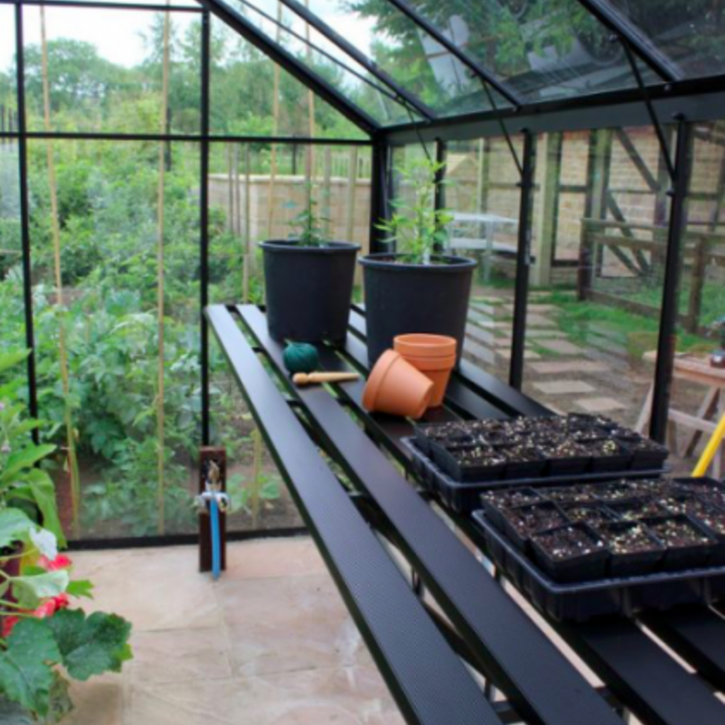 Tafel Birdlip 48, Geïntegreerd, Zwart