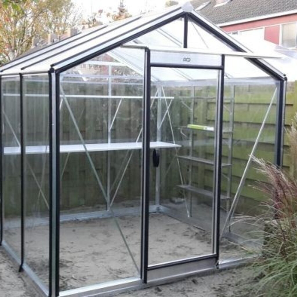 ACD tuinkassen ACD Tuinkas R206H - Aluminium - 232x445 cm (bxl) 179/235 (h)