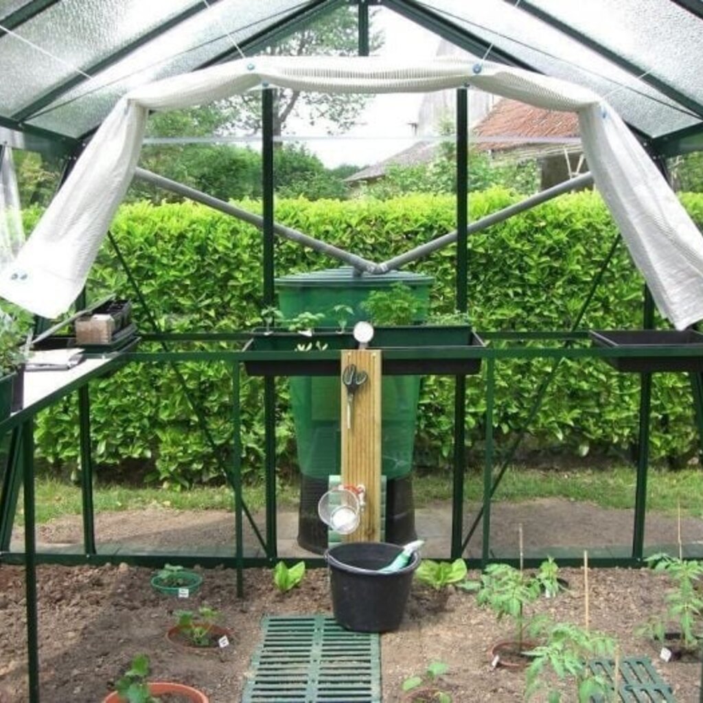 ACD tuinkassen ACD Tuinkas R206H - Aluminium - 232x445 cm (bxl) 179/235 (h)