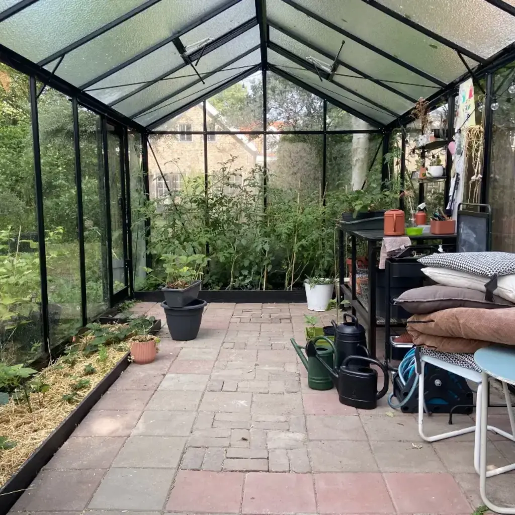 ACD tuinkassen R309 XH Blackline - 306 x 667 cm - 203/283cm (h)