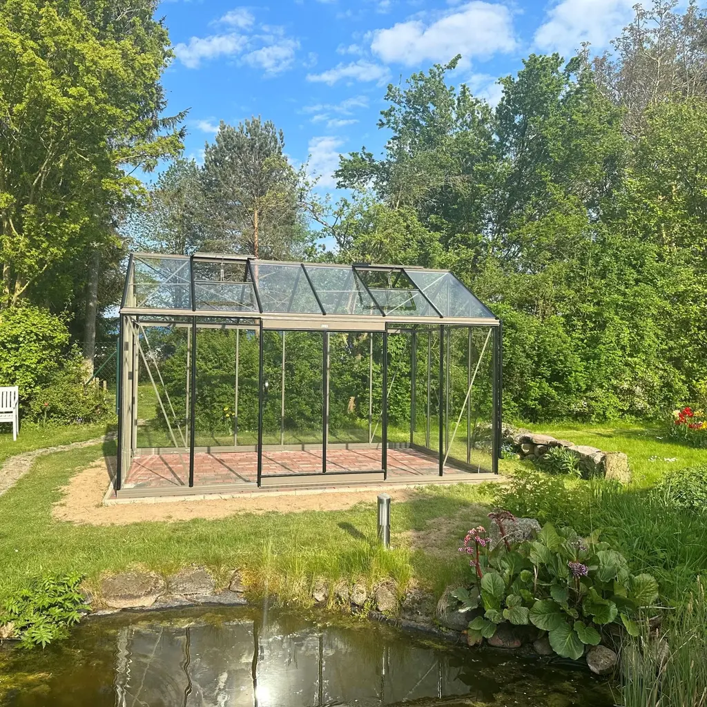 ACD tuinkassen ACD Prestige Léonie - kwartsgrijs - 306 x 445 cm 199/279cm (h)