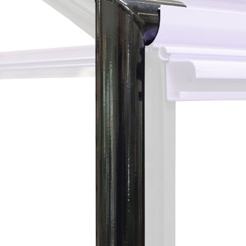 ACD tuinkassen Set afvoerbuizen aluminium- ral 9005