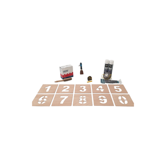 Belijningspakket vloermarkering (magazijnstellingen nummering)