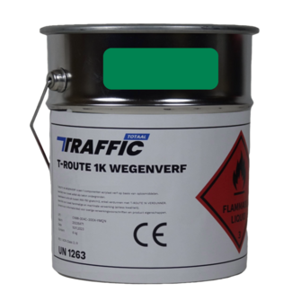 Wegenverf Traffictotaal Blik 6 KG Groen RAL6024