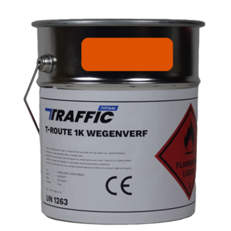 Traffictotaal Wegenverf Traffictotaal Blik 6 KG Oranje RAL2009