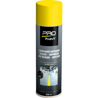 Pro-Paint PRO-Paint Lijnmarker Superieur geel 500ml spuitbus