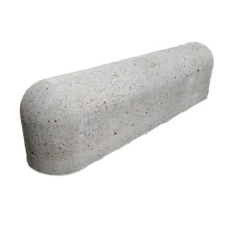 Stootbanden beton ROND grijs