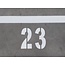 Parkeervak cijfers / nummering