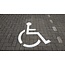 Traffictotaal Markering parkeerplaats belijning (symbool rolstoel)