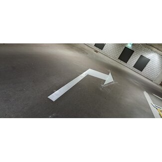 Traffictotaal Wegmarkering Verkeerspijl (rechtsaf)