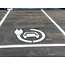Markering Oplaadpunt Elektrische Auto stekker (Symbool optie 2)