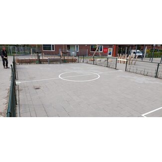Wegmarkering Voetbalveld - sport en spel