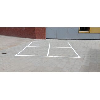 Wegmarkering schoolplein - kingspel