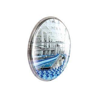 Hittebestendige industriespiegel rond