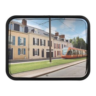 Vierkante multifunctionele spiegel | Stainless steel