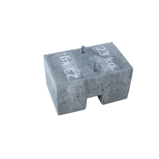 Ballastblokken Beton 32X20X17CM 23 KG