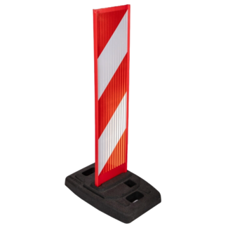 Geleidebaken Flexibel met baakvoet reflecterend