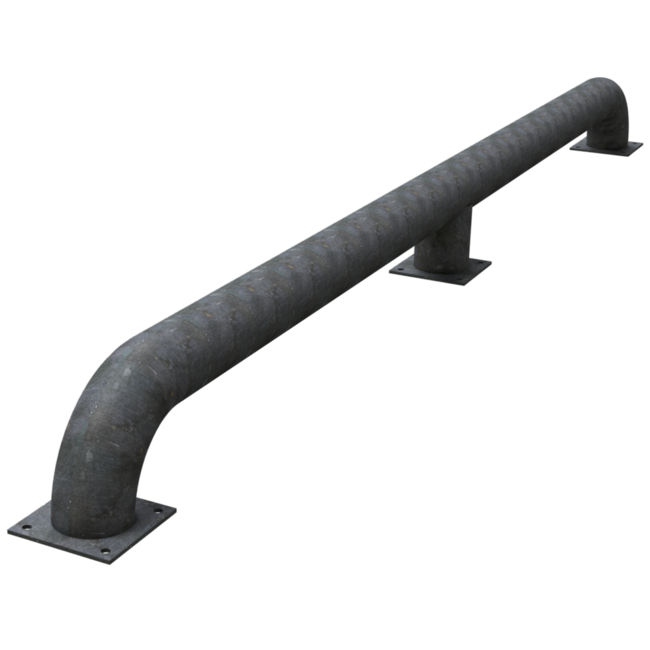 Wieldwinger recht laad-en-losdok vrachtwagen blank recht laad-en-losdok vrachtwagen blank