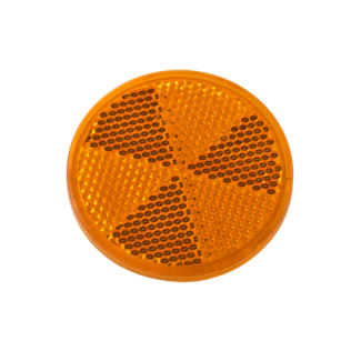 Traffictotaal REFLECTOR ZELFKLEVEND ORANJE ROND 60mm