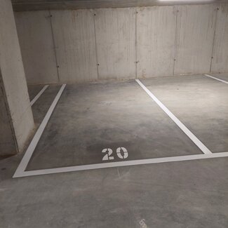 Markering parkeerplaats belijning (met vaknummer)