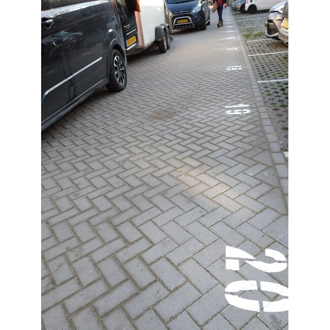 Parkeervak cijfers / nummering