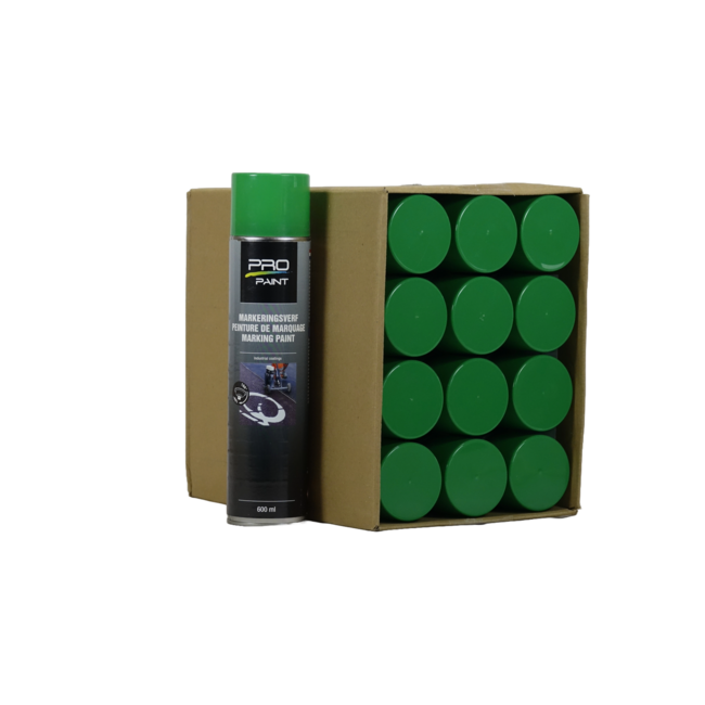 Pro-Paint Markeringsverf spuitbus 600 ml - Groen