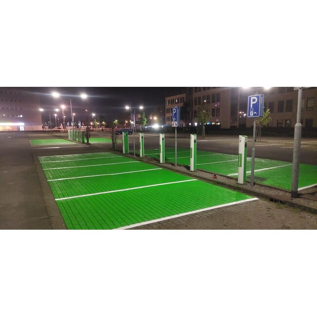 Markering parkeerplaats belijning (volledig geverfd )