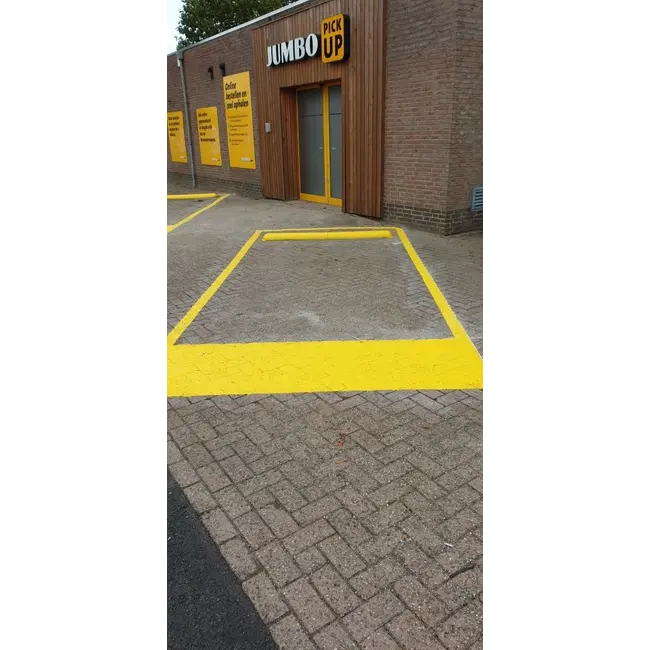 Markering parkeerplaats Pick up Point