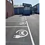 Traffictotaal Markering Oplaadpunt Elektrische Auto stekker (Symbool optie 2)