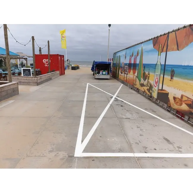 Traffictotaal Markering niet parkeren aanduiding (Alleen groot kruis)