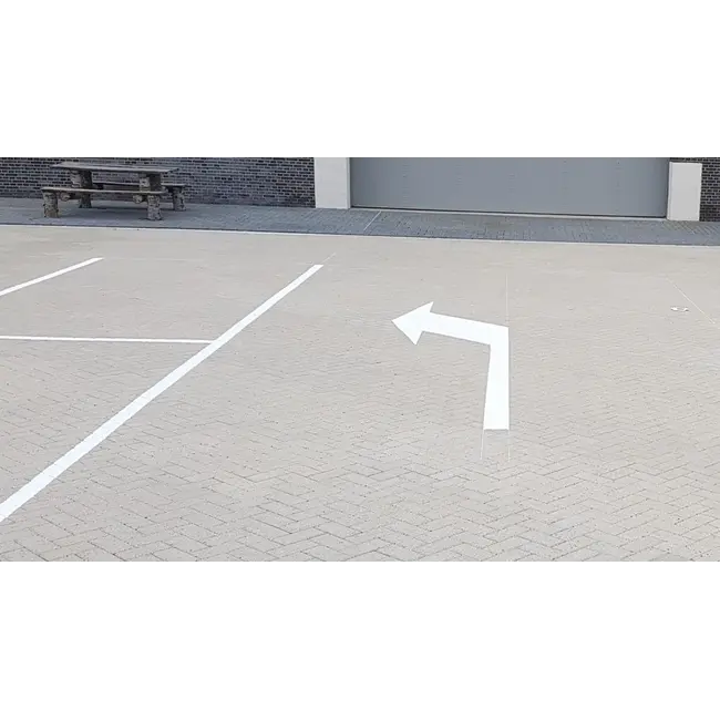 Wegmarkering Verkeerspijl (linksaf)