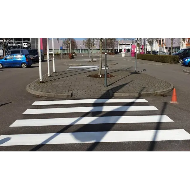 Markering voetgangers oversteekplaats