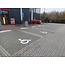 Wegmarkering sjabloon set (Rolstoel) voor mindervalide markering