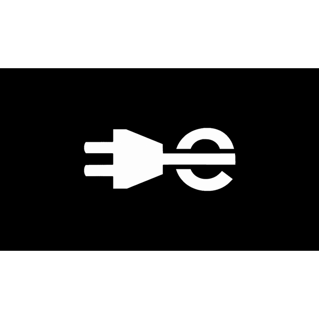 Wegmarkering sjabloon set (E-Laadstekker) voor oplaadpunt